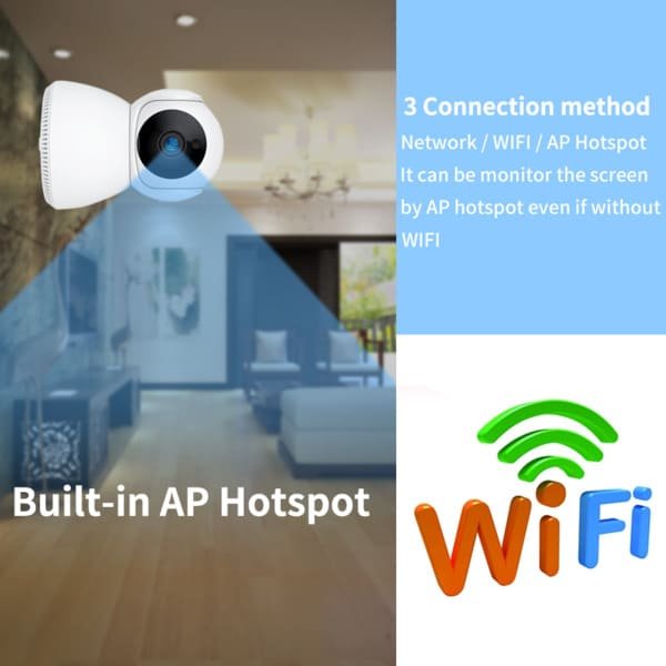 Smart Auto Tracking Indoor Wifi Security Surveillance Camera Night Vision Wired CCTV PTZ Wifi Camera Indoor Smart PTZ Camera