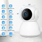 Smart Auto Tracking Indoor Wifi Security Surveillance Camera Night Vision Wired CCTV PTZ Wifi Camera Indoor Smart PTZ Camera