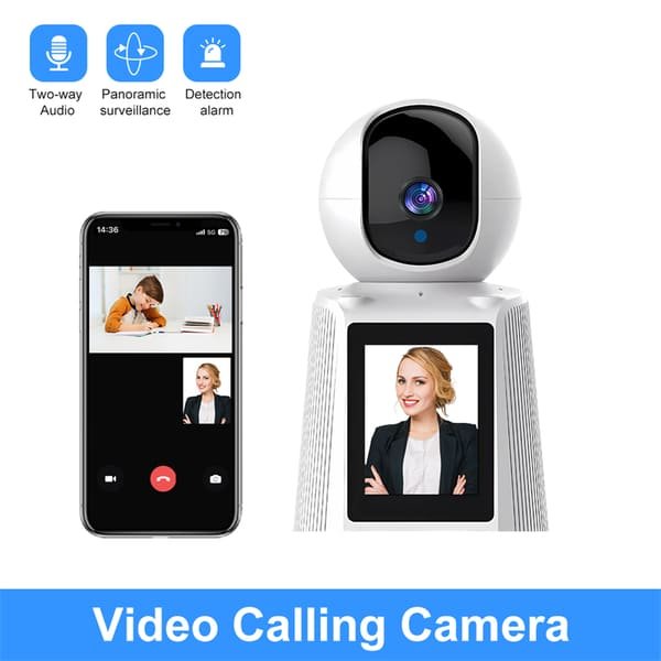 Video Calling Camera Smart Ptz Wifi Camera Full HD 1080P Security Camera with Night Vision and Motion Detection