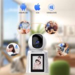 Video Calling Camera Smart Ptz Wifi Camera Full HD 1080P Security Camera with Night Vision and Motion Detection