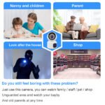 Dual Lens Indoor 4G Smart Camera 4MP Wireless WiFi Indoor Camera Security Surveillance CCTV PTZ Camera Baby Monitor