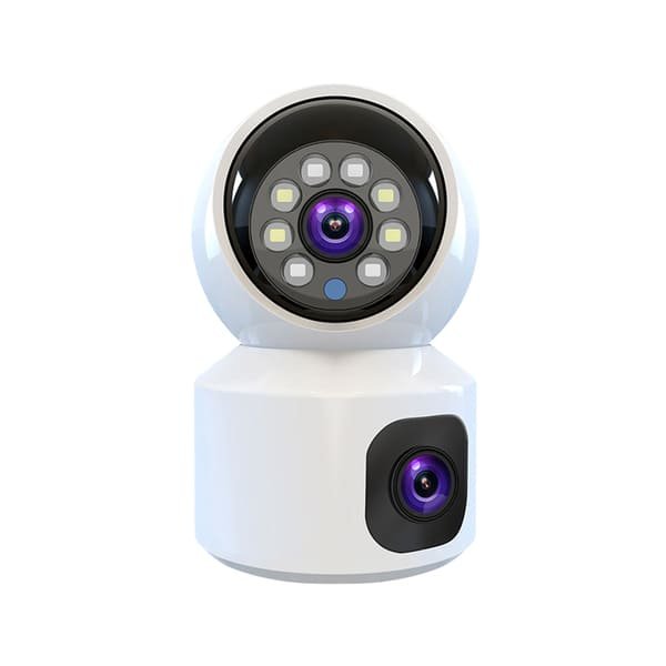 Dual Lens Indoor 4G Smart Camera 4MP Wireless WiFi Indoor Camera Security Surveillance CCTV PTZ Camera Baby Monitor