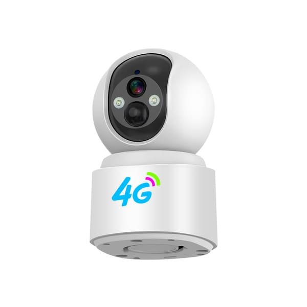 4G Smart Indoor Camera 3MP Home Security PTZ Battery Camera With Built-in 6000 MAh Battery 
