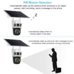 V380 Pro Dual Lens three Screens WiFi Solar Ptz Battery Camera Two-way Voice 4G Outdoor PTZ Camera With Solar panel