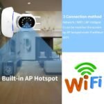 V380 Pro Home Security IP CCTV Camera 1080p 2MP Wireless WiFi Smart Camera for Indoor Use