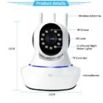 V380 Pro Home Security IP CCTV Camera 1080p 2MP Wireless WiFi Smart Camera for Indoor Use