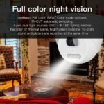 Smart Home 1080P HD Eyeball for Ceiling Mount wifi Camera