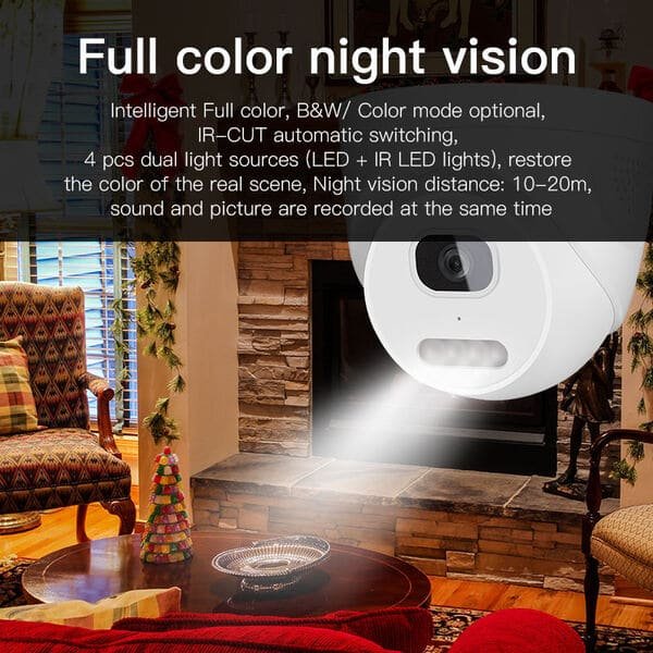 Smart Home 1080P HD Eyeball for Ceiling Mount wifi Camera