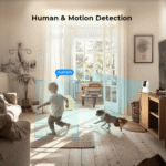 Auto Tracking Two-Way Audio Indoor WIFI Smart PTZ Camera