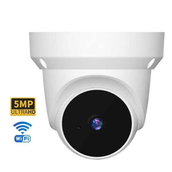 5MP Smart Wifi Dome Ip Camera Home Security CCTV Camera 360 Degree Wide Angle Eyeball Cameras