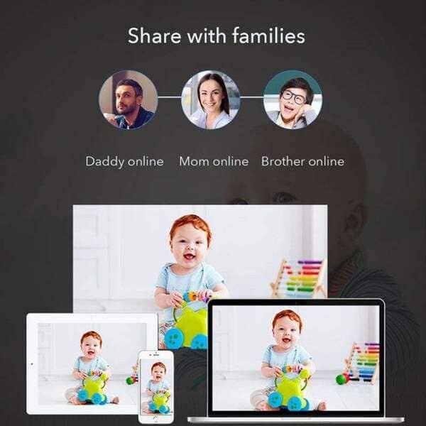 5MP Smart Wifi Dome Ip Camera Home Security CCTV Camera 360 Degree Wide Angle Eyeball Cameras