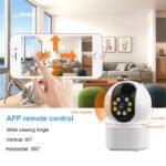 Indoor Wifi Network Baby Monitor PTZ Security Camera