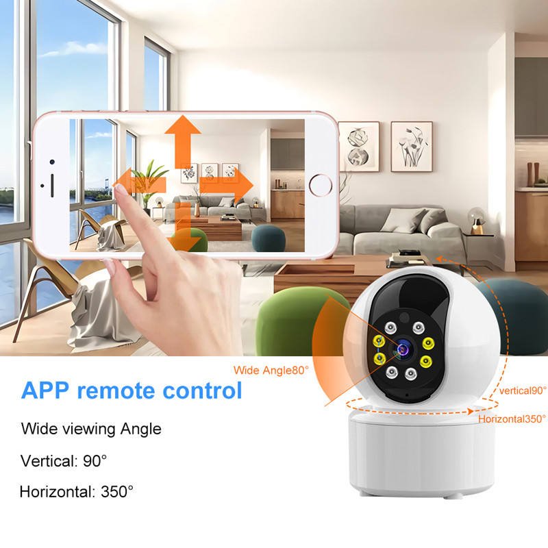 Indoor Wifi Network Baby Monitor PTZ Security Camera