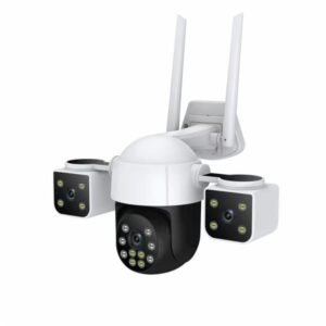 6MP HD CCTV Camera 4G Triple lens Video Surveillance Outdoor Two-Way Audio Security WiFi Ip Camera