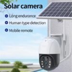Single Len Solar Ptz Camera WiFi V380 Pro App 4G Camera